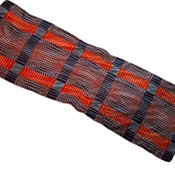 Vintage 1960’s 1970’s ECHO Oblong Head or Neck Scarf, Very Mod! - Picture 4 of 4